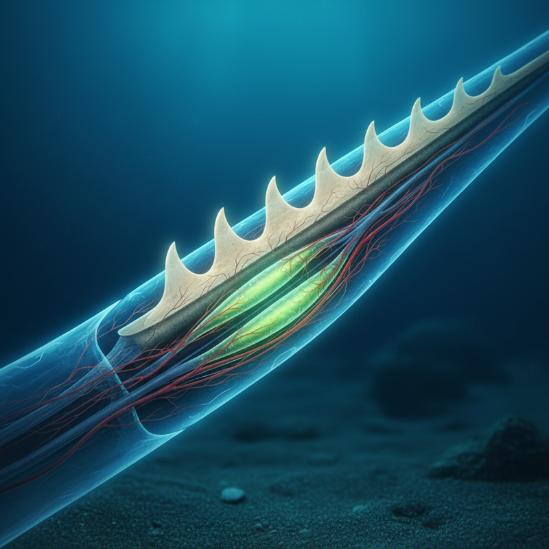 Đặc điểm hình thái và giải phẫu hệ thống gai độc của cá đuối