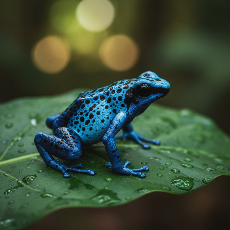 Phân loại học và Đặc điểm hình thái của Dendrobates tinctorius azureus
