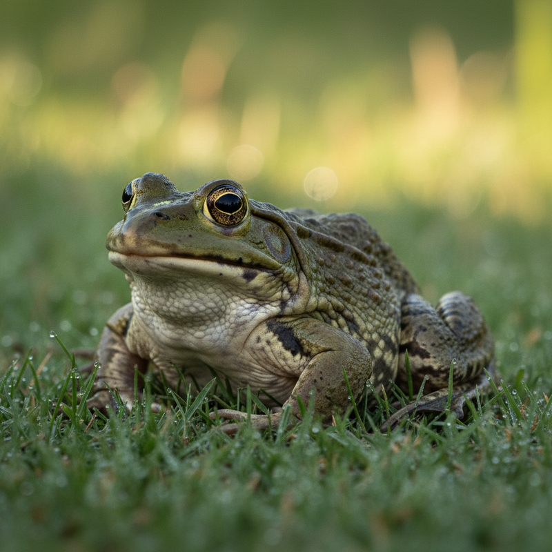 Tổng quan về ếch bò Mỹ (Lithobates catesbeianus): Nguồn gốc và đặc điểm sinh học