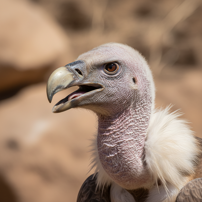 Đặc điểm hình thái: Tại sao kền kền lại có chiếc đầu hói?