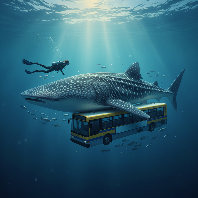 Kích thước khổng lồ: Kỷ lục của loài cá lớn nhất thế giới