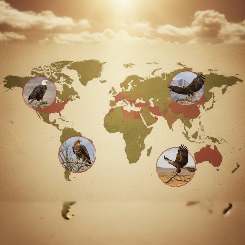 Phân loại và phân bố: Những dòng dõi đại bàng phổ biến nhất thế giới