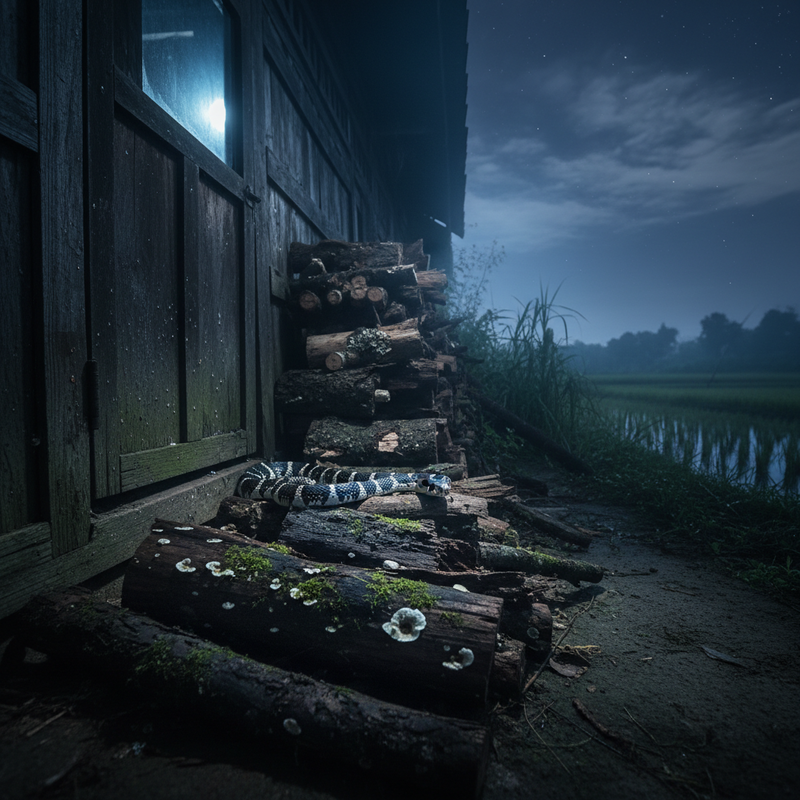 Tập tính sinh sống và lý do rắn cạp nia thường xuyên 'ghé thăm' nhà dân