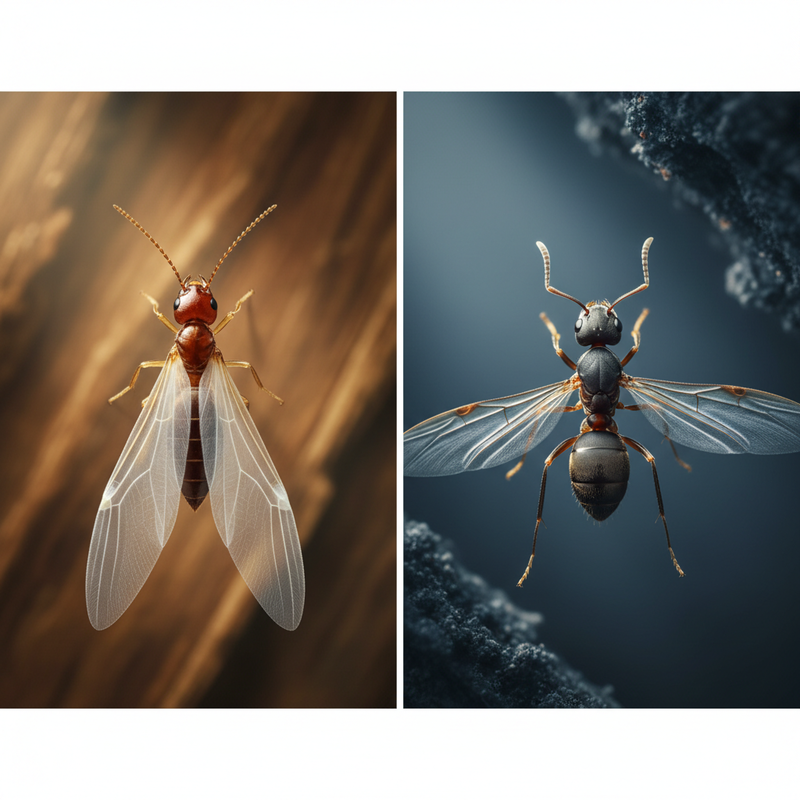 Kỹ thuật phân biệt mối cánh và kiến cánh: Tránh nhầm lẫn tai hại