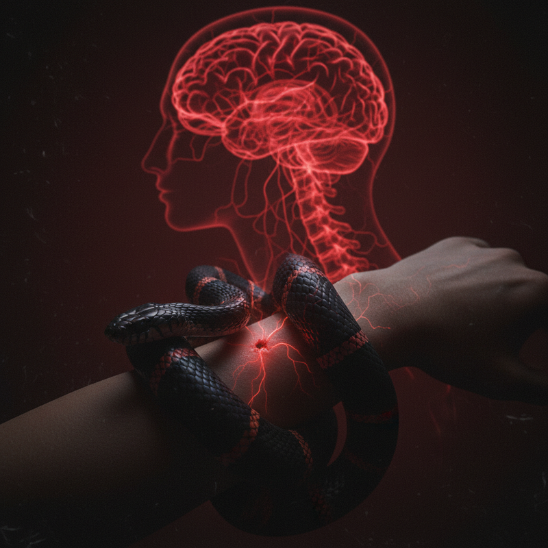 Nọc độc rắn cạp nia: 'Sát thủ thầm lặng' tấn công hệ thần kinh