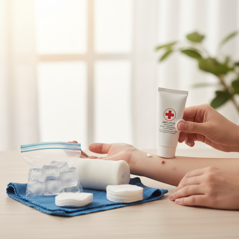 Quy trình sơ cứu y khoa khi bị kiến lửa đốt để giảm sưng ngứa