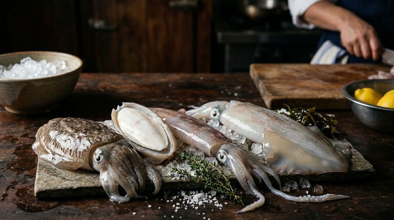 Tổng quan sinh học và cách phân biệt mực nang, mực ống, mực lá