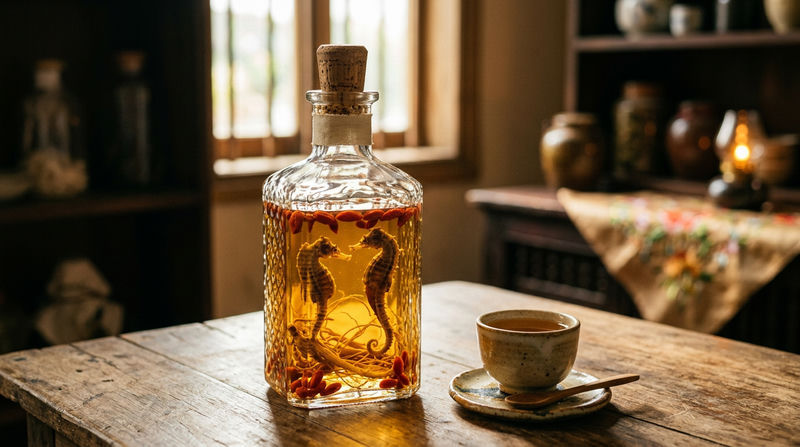 Hướng Dẫn Cách Ngâm Rượu Hải Mã Và Bào Chế Dược Liệu Chuẩn Khoa Học