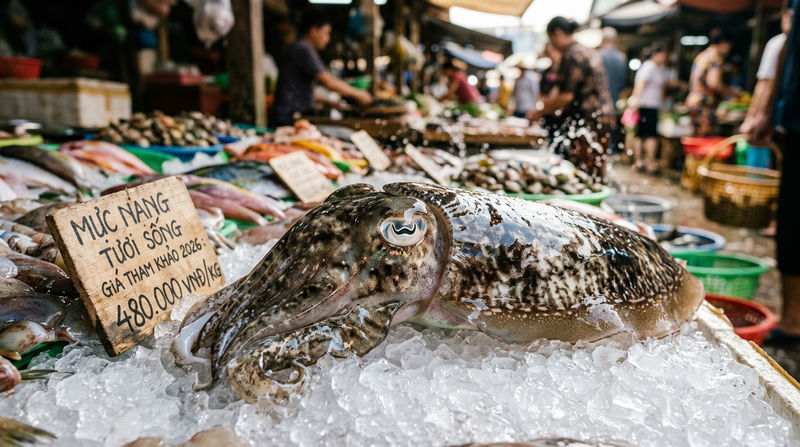 Kỹ thuật chọn mua và cập nhật giá mực nang thị trường 2026