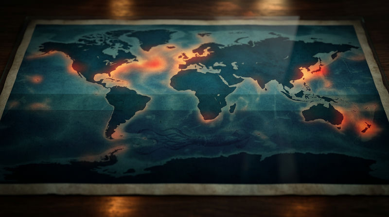 Môi trường sống và phân bố địa lý dưới đáy đại dương