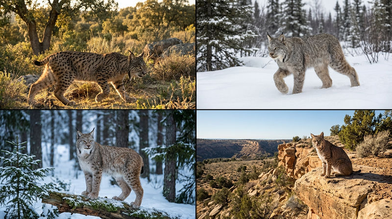 Phân loại 4 loài linh miêu (chi Lynx) trên thế giới
