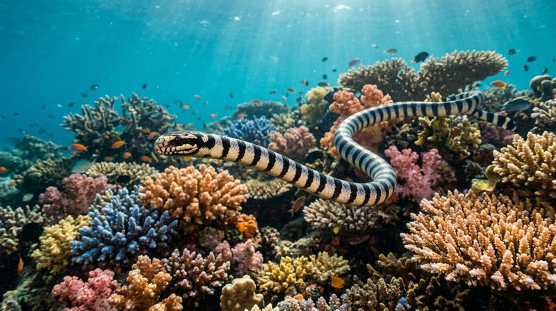 Phân loại học: Các loại rắn biển phổ biến và 'đẻn biển'